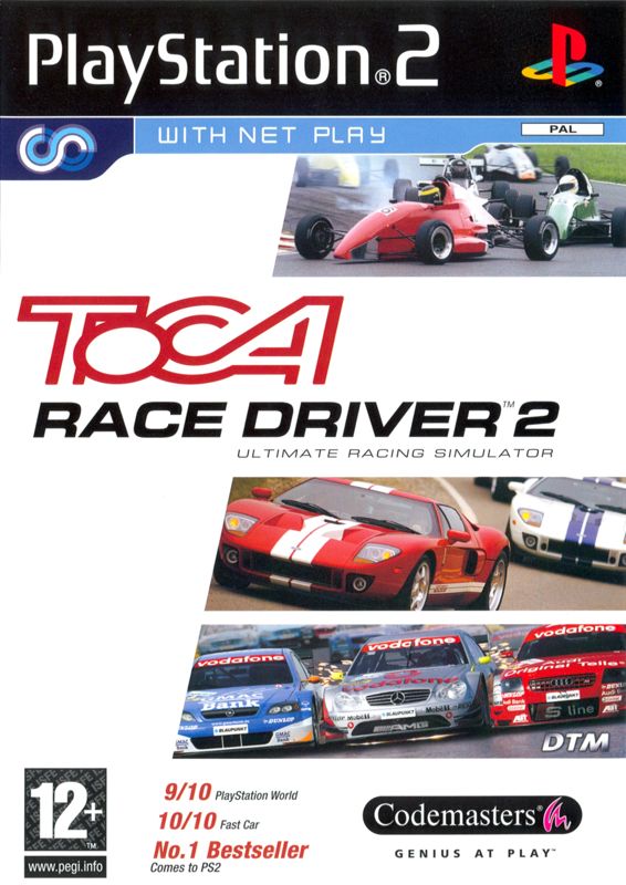 TOCA Race Driver box art for Xbox
